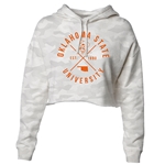 USCAPE WHITE CAMO CROPPED HOOD