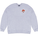 GREY CREWNECK SWEATSHIRT