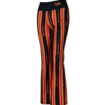 ORANGE/BLACK STRIPE RETRO PANT