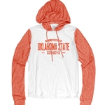 CONTRAST HOOD LONG SLEEVE TEE