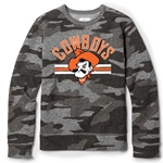 YOUTH ESSENTIALS CAMO CREW