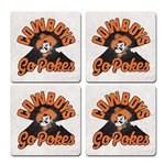 RETRO OVER UNDER COASTER 4-PACK