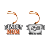 COWBOY MOM PEWTER ORNAMENT