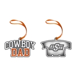 COWBOY DAD PEWTER ORNAMENT