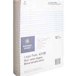 LEGAL PAD - WHITE, 12 PACK