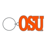 OSU BLOCK LETTER KEYCHAIN