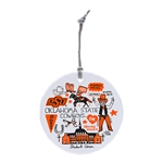 OSU JULIA GASH CIRCLE ORNAMENT
