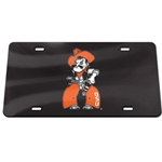 PISTOL PETE ACRYLIC LICENSE PLATE