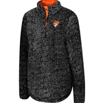 BLACK SHERPA 1/2 SNAP PULLOVER
