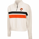 CREAM COOPER 1/4 ZIP PULLOVER