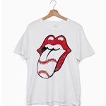 BASEBALL LICK TEE