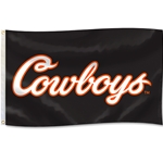 3X5 COWBOYS SCRIPT FLAG