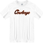 COWBOYS SCRIPT TEE