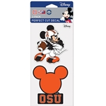 OKSTATE COWBOYS DISNEY PERFECT CUT DECAL SET