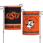 OKSTATE COWBOYS 2 SIDED GARDEN FLAG