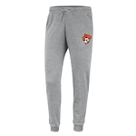 NIKE HEATHER GRAY FLEECE JOGGER