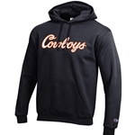 REVERSE WEAVE COWBOYS SCRIPT HOOD