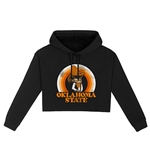 USCAPE BLACK CROPPED HOODIE PETE