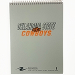 OKLAHOMA STATE COWBOYS - 1 SUBJECT TOP OPEN SPIRAL NOTEBOOK