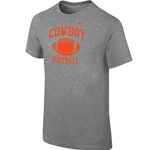 NIKE YOUTH COWBOY FOOTBALL TEE