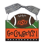 OKSTATE FOOTBALL ORNAMENT