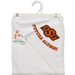 OKLAHOMA STATE ALL PRO HOODED BABY TOWEL