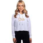 WHITE RAW EDGE HOODIE STATE