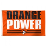 ORANGE POWER 3X5 DELUXE FLAG