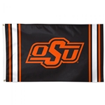 OKSTATE 3X5 OKSTATE COWBOYS VERTICAL STRIPES DELUXE FLAG