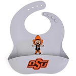 OKLAHOMA STATE SILICONE BIB
