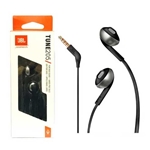 BLACK JBL TUNE 205 IN-EAR EARBUDS