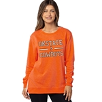 ORANGE LONG SLEEVE TUNIC OKSTATE