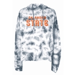 CHARCOAL TIE DYED HOODIE DELANEY