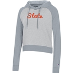 2 TONE GREY COLORBLOCK HOOD