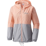 COLUMBIA CORAL/GREY FLASH FORWARD WINDBREAKER