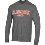 SUPER FAN LONG SLEEVE APPLIQUE TEE