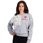 GRAY GRIDIRON SWEATSHIRT PETEHEAD