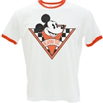 CHECKERED MICKEY RINGER TEE