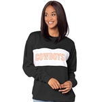 BLACK PENNANT SWEATSHIRT