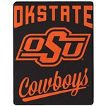 OKSTATE COWBOYS 50X60 RASCHEL BLANKET
