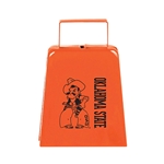 ORANGE OKLAHOMA STATE COW BELL