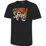 SOFTBALL GRAFFITI COMFORT COLOR TEE