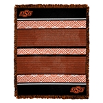 OSU AZTEC 46X60 JACQUARD BLANKET