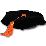 ORANGE TASSEL 6 CORNER TAM (ONE SIZE FITS ALL)