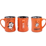 OKLAHOMA STATE 16 OZ. RELIEF DINER MUG