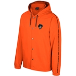 BREWSTER SNAP UP HOODED JACKET