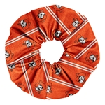 ORANGE STRIPE PETE SCRUNCHIE