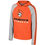 YOUTH NED LONG SLEEVE HOODED TEE