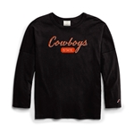 COWBOYS LONG SLEEVE CLOTHESLINE OVERSIZED TEE