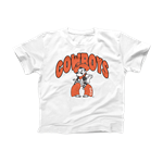 COWBOYS FULL PETE SHORT SLEEVE CROP TEE